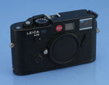 LEICA LEITZ M6 TTL 0.72 10433 RANGEFINDER BLACK CHROME CAMERA BODY NICE!