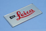 LEICA LEITZ CAMERA LENS DEALER ADVERTISING GLASS MIRROR SIGN PLATE! BEAUTIFUL!