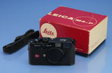 LEICA LEITZ M4-P M4P MIDLAND CANADA BLACK RANGEFINDER CAMERA BODY +BOX+ CAP