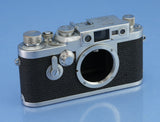 LEICA IIIG GOOEF CHROME RANGEFINDER SCREW MOUNT SM CAMERA BODY NICE! #8888xx WOW