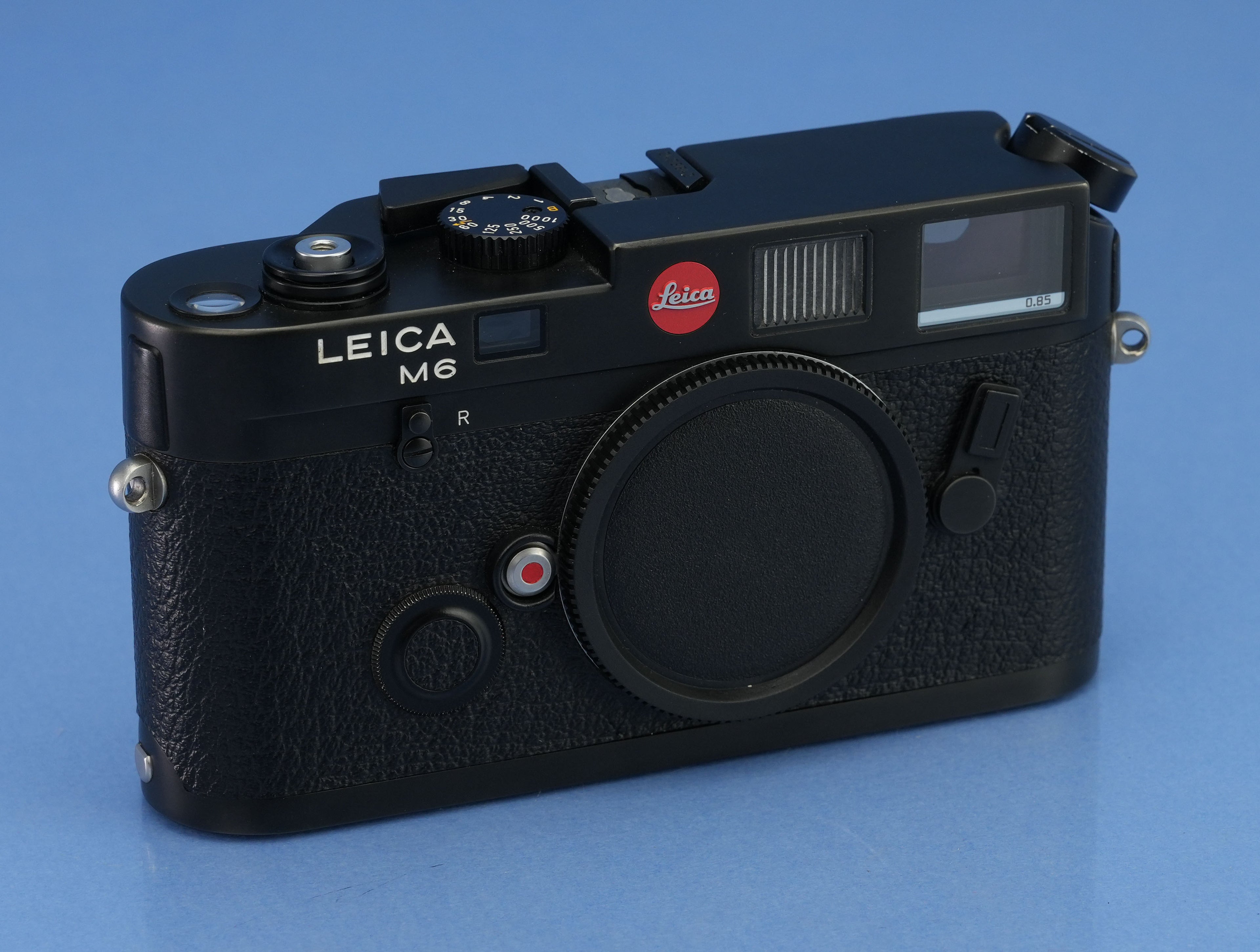 LEICA M6 CLASSIC BLACK CHROME 10414 RANGEFINDER CAMERA BODY RARE 0.85x LATE #