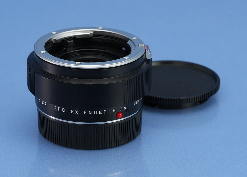 LEICA LEITZ 11269 APO-EXTENDER-R ROM 2X LENS TELECONVERTER ADAPTER +CAPS MINT!