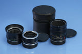 LEICA LEITZ MACRO-ELMARIT-R 60MM F2.8 3CAM R 11212 LENS +MACRO-ADAPTER-R 14198
