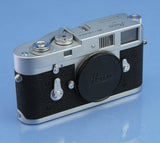 LEICA LEITZ M2 SS 10308 KOOHE CHROME CAMERA BODY +BOX MINT SPECIAL * #1161535*
