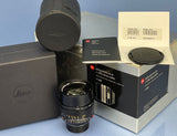 LEICA NOCTILUX-M 50MM F0.95 ASPH 11602 6BIT BLACK LENS +BOX +EXTRAS MINT!