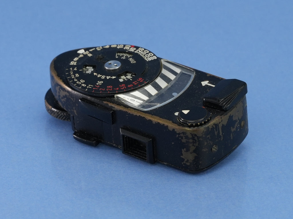 LEICA LEITZ 14218 MR-4 MR4 BLACK PAINT M4 M3 M2 CAMERA LENS LIGHT METER RARE