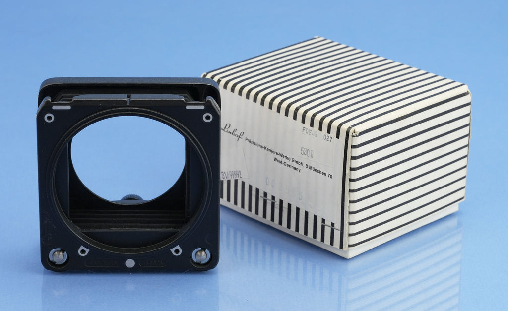 LINHOF TECHNIKA Weitwinkel-Fokussiergerät 45 IV V Masterkameras + Box, neuwertig!