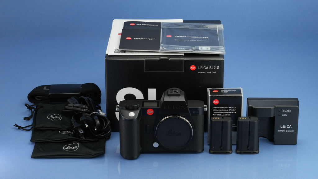 LEICA SL2-S 24.6MP CMOS MIRRORLESS DIGITAL CAMERA BODY 10881 +BOX +PAPERS MINT!