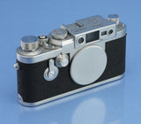 LEICA LEITZ IIIG GOOEF CHROME SM LTM CAMERA BODY LATE# 968647 +MATCHING # BOX