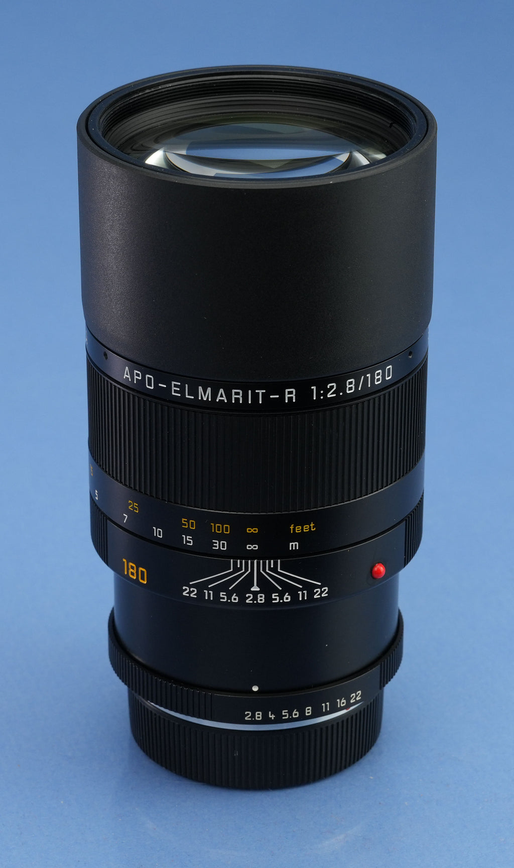 LEICA LEITZ 11273 APO-ELMARIT-R 180MM F2.8 R ROM LENS +BOX +CAPS +E67 UVa MINT!x