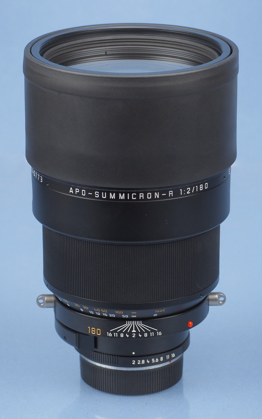 LEICA 11354 180MM APO-SUMMICRON-R F2 ROM OBJEKTIV + GEHÄUSE + FILTERHALTER + OBJEKTIVSTÜCK IN GUTEM ZUSTAND!