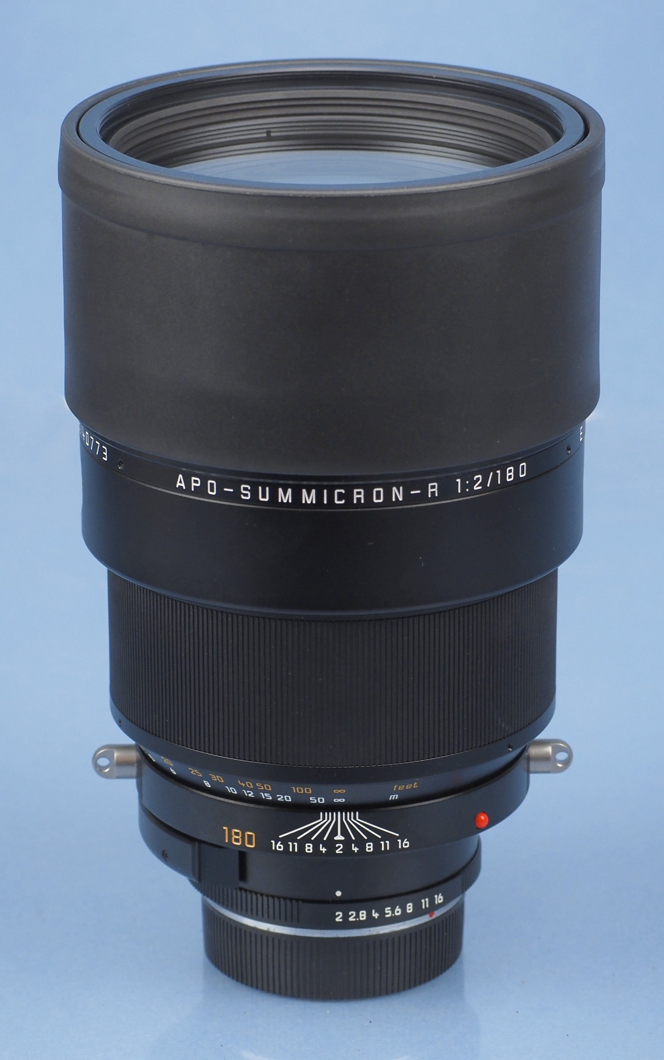 LEICA 11354 180MM APO-SUMMICRON-R F2 ROM OBJEKTIV + GEHÄUSE + FILTERHALTER + OBJEKTIVSTÜCK IN GUTEM ZUSTAND!