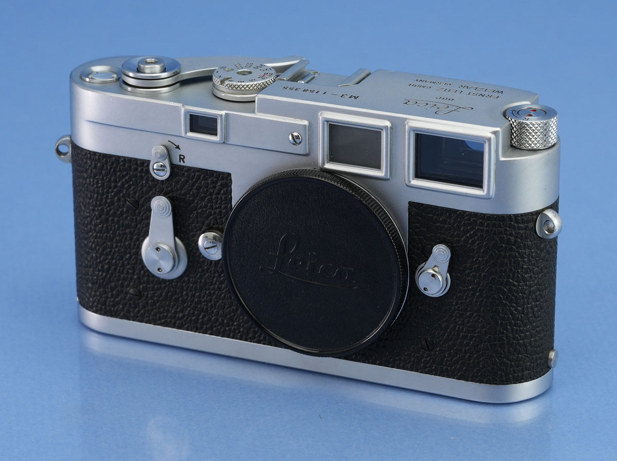 LEICA LEITZ M3 SS 10150 IGEMO CAMERA BODY LATE # NO GUARD #1158355 NICE!
