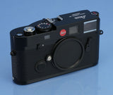 LEICA M6 TTL MILLENNIUM NSH 0.85 BLACK PAINT CAMERA BODY 10477 +BOX +PAPERS MINT
