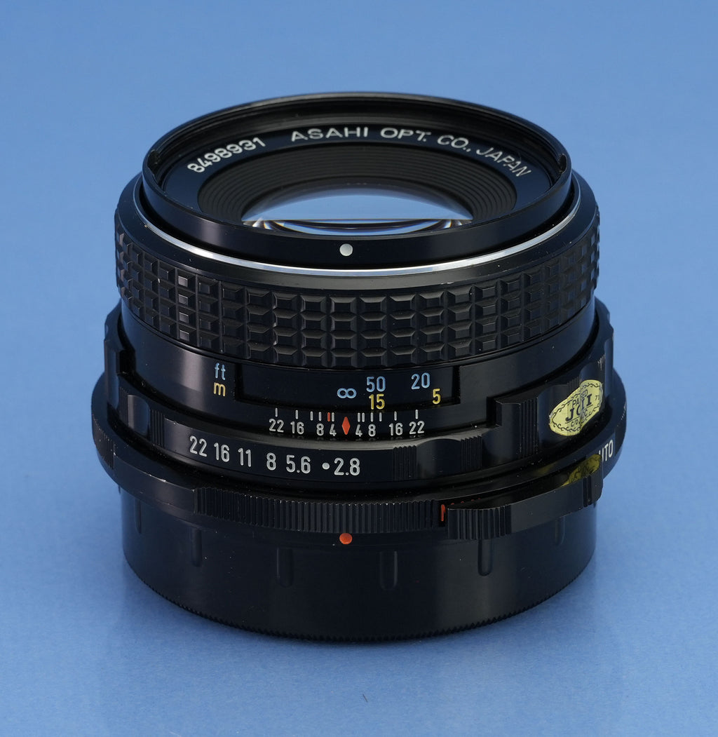 PENTAX SMC 6X7 90MM 2.8 MEDIUM FORMAT SLR LENS LATER VERSION COATINGS +CAPS