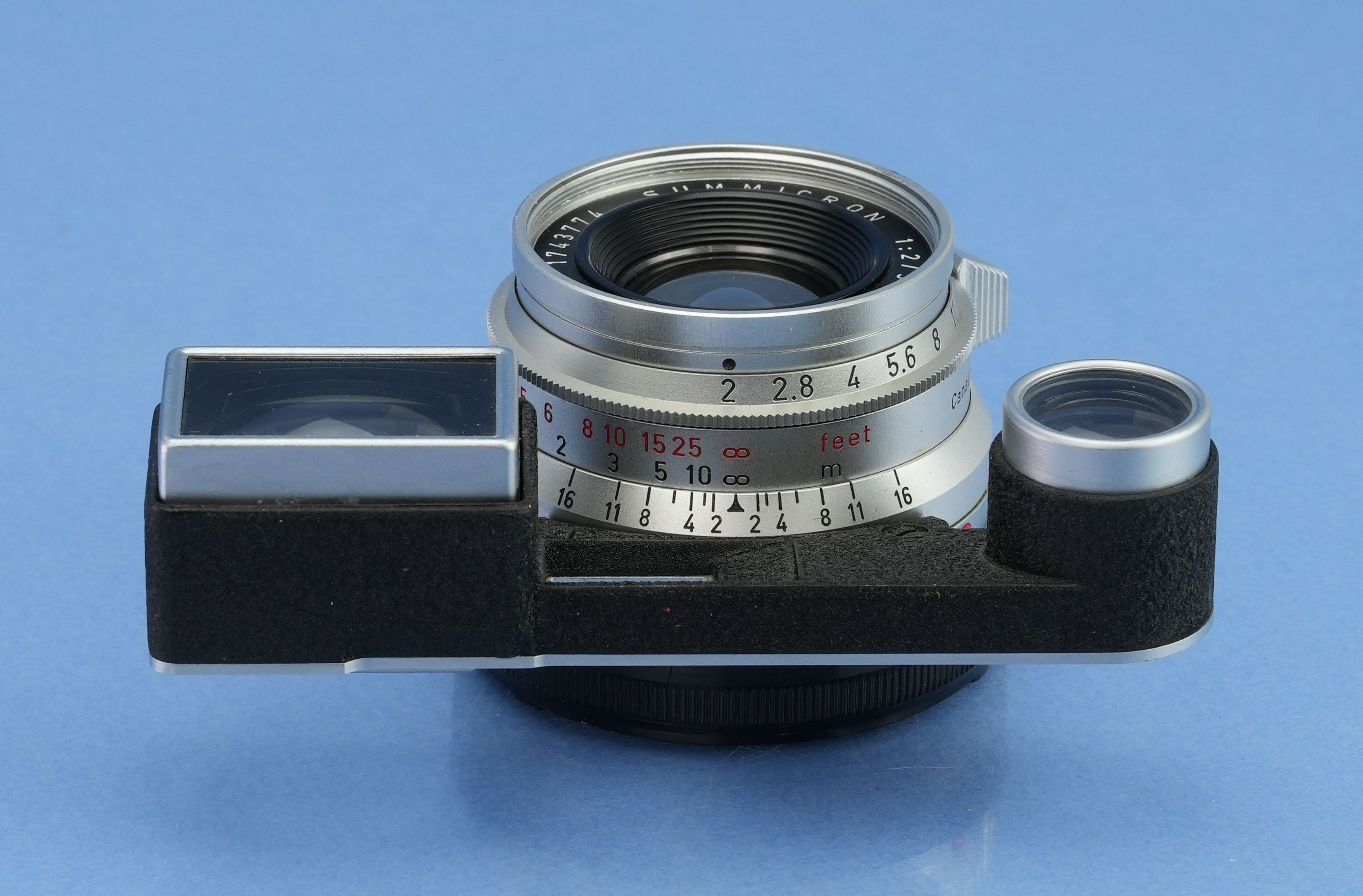 LEICA 35MM SUMMICRON F2 SAWOO-MW 11108 CANADA 8-ELEMENTE-OBJEKTIV + Okulare + Deckel + Box