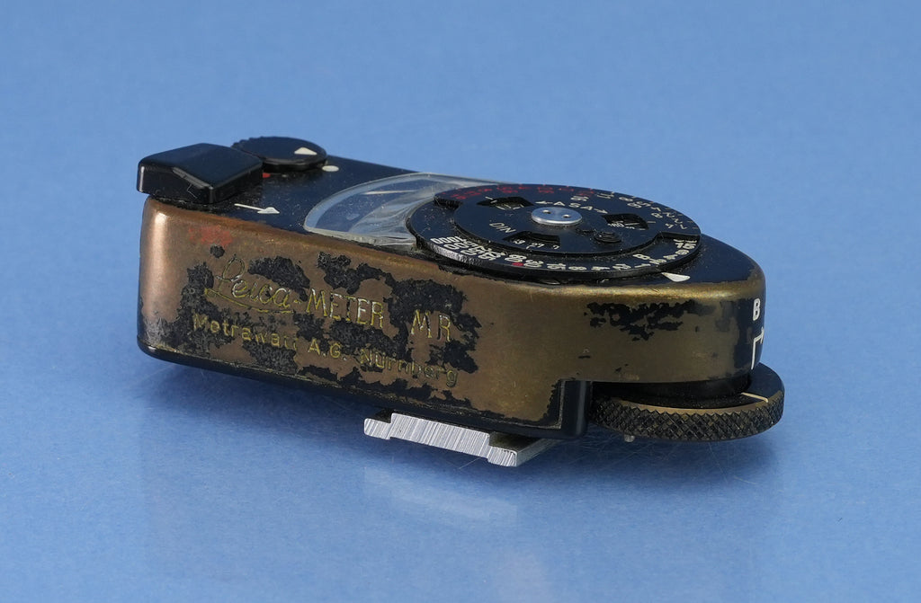 LEICA LEITZ 14218 MR-4 MR4 BLACK PAINT M4 M3 M2 CAMERA LENS LIGHT METER RARE