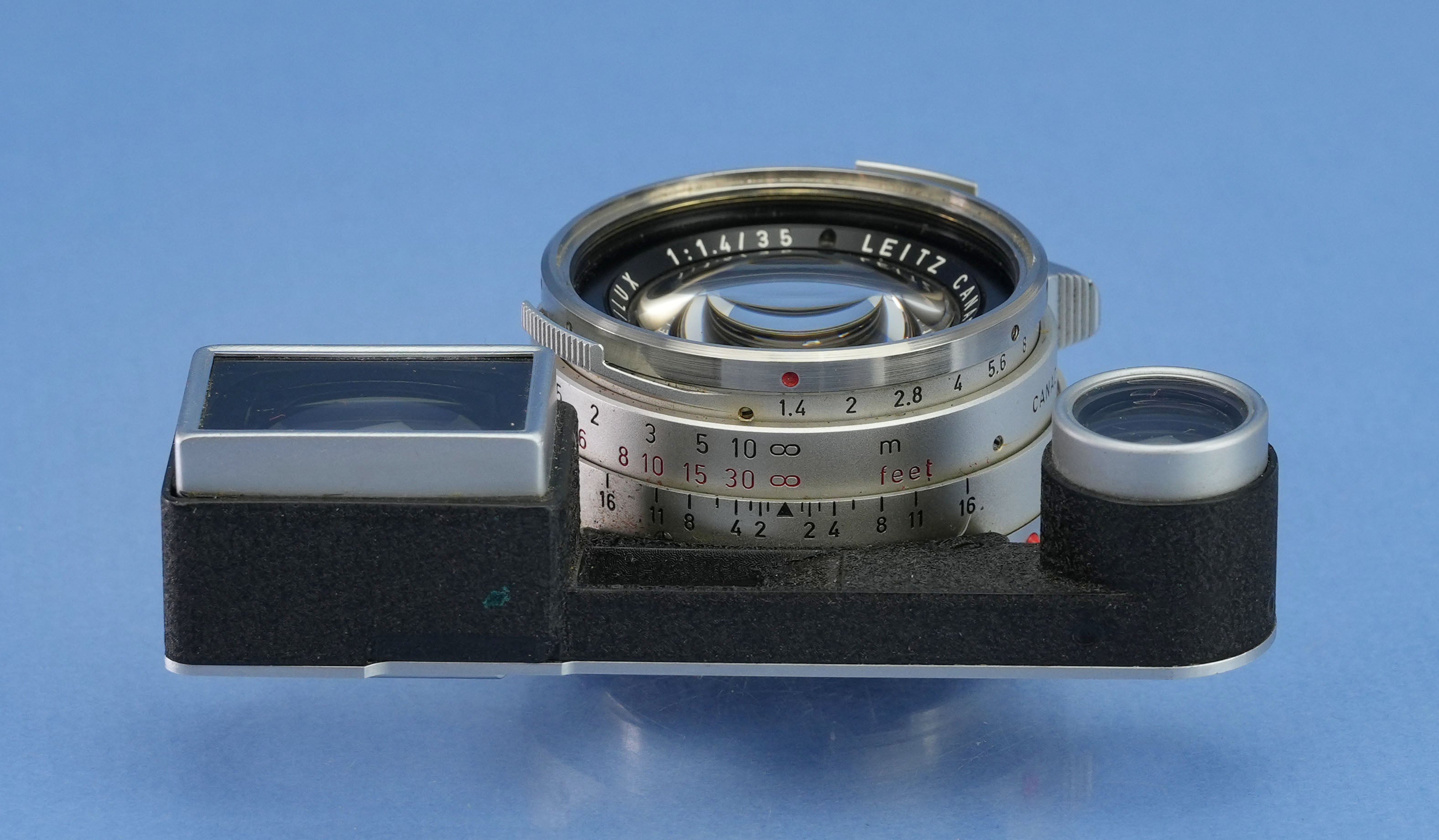 LEICA LEITZ 35MM F1.4 SUMMILUX M STEEL RIM LENS 1st VERSION 11870 M3 +EYES MINT!