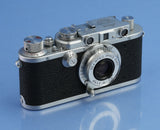 LEICA LEITZ 72 18X24 MIDLAND ELC HALF FRAME CAMERA +PAPERS 100 YEAR SALE NICE!