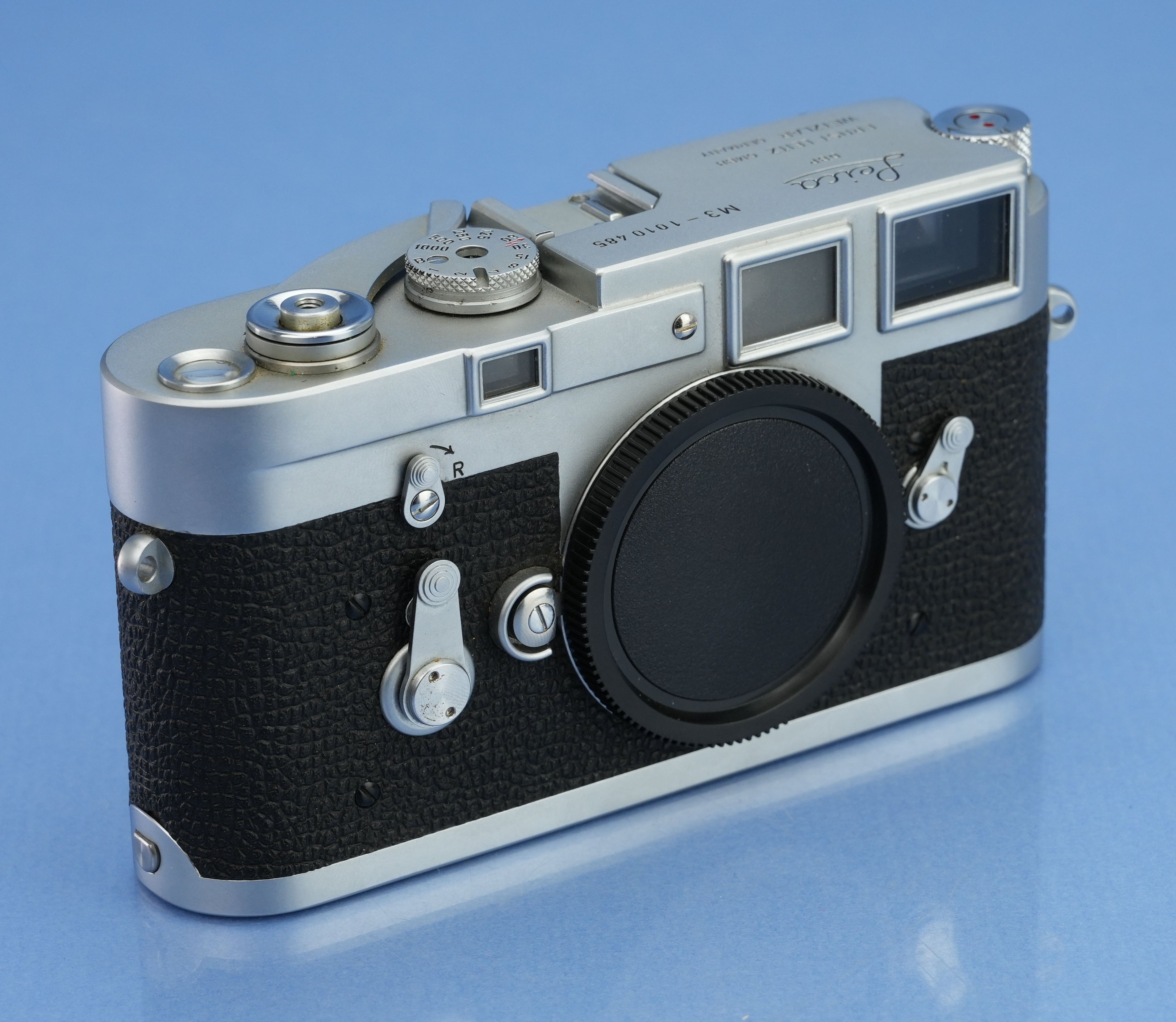 LEICA LEITZ M3 10150 IGEMO SS CHROMKAMERA #1010485 +BOX +TASCHE NEUWERTIG UND UNGEÖFFNET!