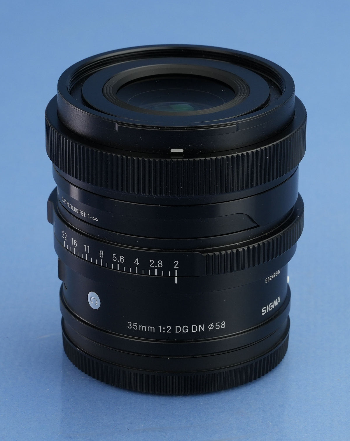 SIGMA C CONTEMPORARY 35MM F2 DG DN LEICA L-MOUNT LENS +CAPS +SHADE +BOX MINT!