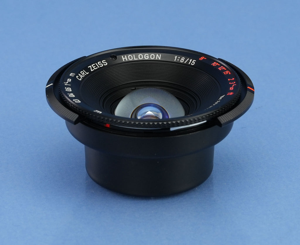 LEICA ZEISS HOLOGON-M 11003 15MM F8 LENS +BOX +FILTER +CAPS +FINDER RARE! MINT!