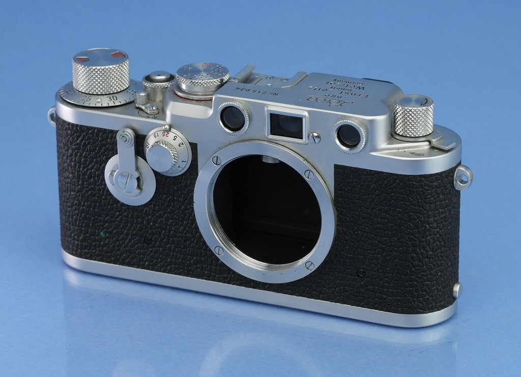 LEICA LEITZ IIIF RED DIAL SELF TIMER RANGEFINDER SCREW MOUNT BODY LOOHN #715934