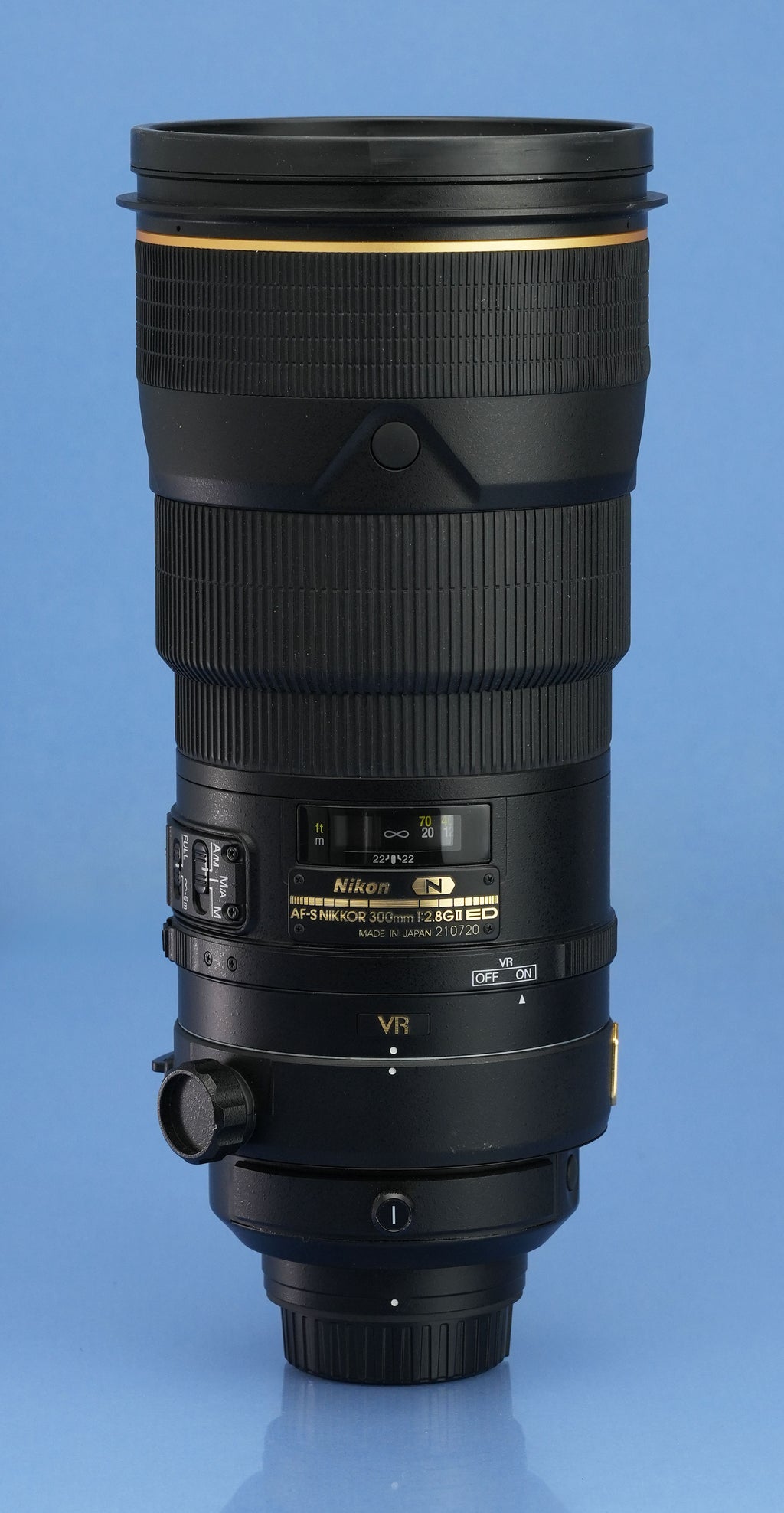 NIKON AF-S NIKKOR 300MM F2.8G ED G VRII NANO TELEPHOTO LENS +CASE +HK-30 MINT!