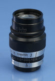 LEICA LEITZ 73MM HEKTOR F1.9 BLACK PAINT +CHROME LENS +FGHOO SHADE +CAPS CLEAN!