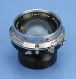 ZEISS 100MM F2.8 PLANAR LARGE FORMAT 2X3 LENS +LINHOF SELECT COMPUR SHUTTER +CAP