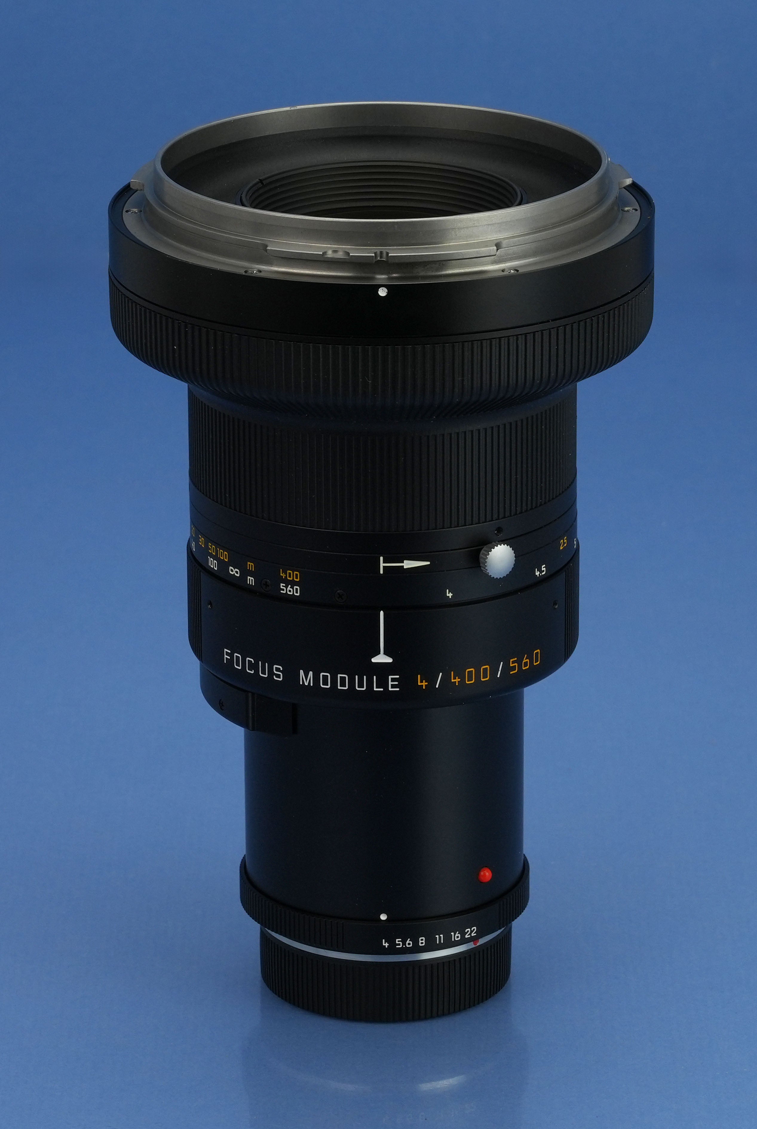 LEICA LEITZ 400MM 560MM F4 ( x1.4) TELEOBJEKTIV FOKUSMODUL 11844 NEUWERTIG +KAPPE +BOX!