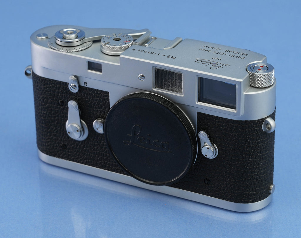 LEICA LEITZ M2 SS 10308 KOOHE CHROM-KAMERAGEHÄUSE + BOX NEUWERTIG SONDERANGEBOT * #1161535*
