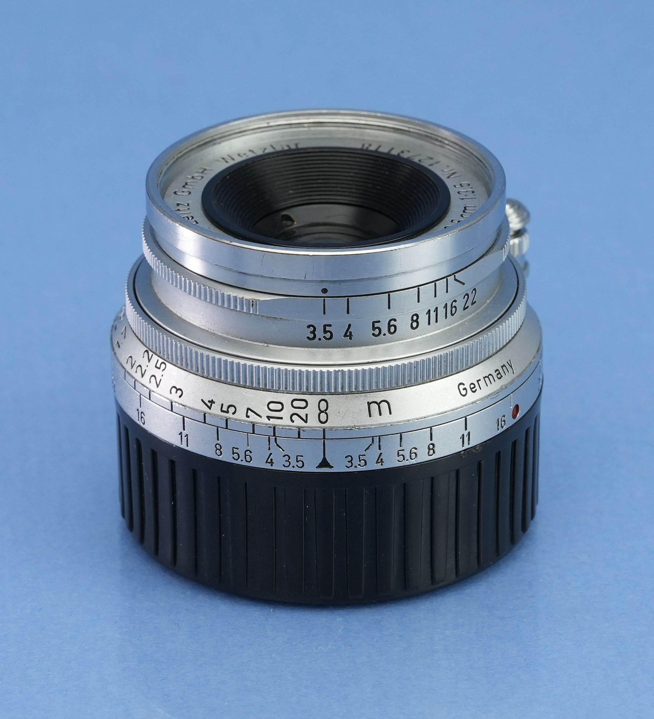 LEICA LEITZ 35MM SUMMARON F3.5 M2 M4 SOONC-M 11105 CHROME M LENS