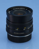 LEICA LEITZ 35MM SUMMICRON-R F2 3CAM 11115 R LENS 2ND VERSION E55+CAPS NICE!
