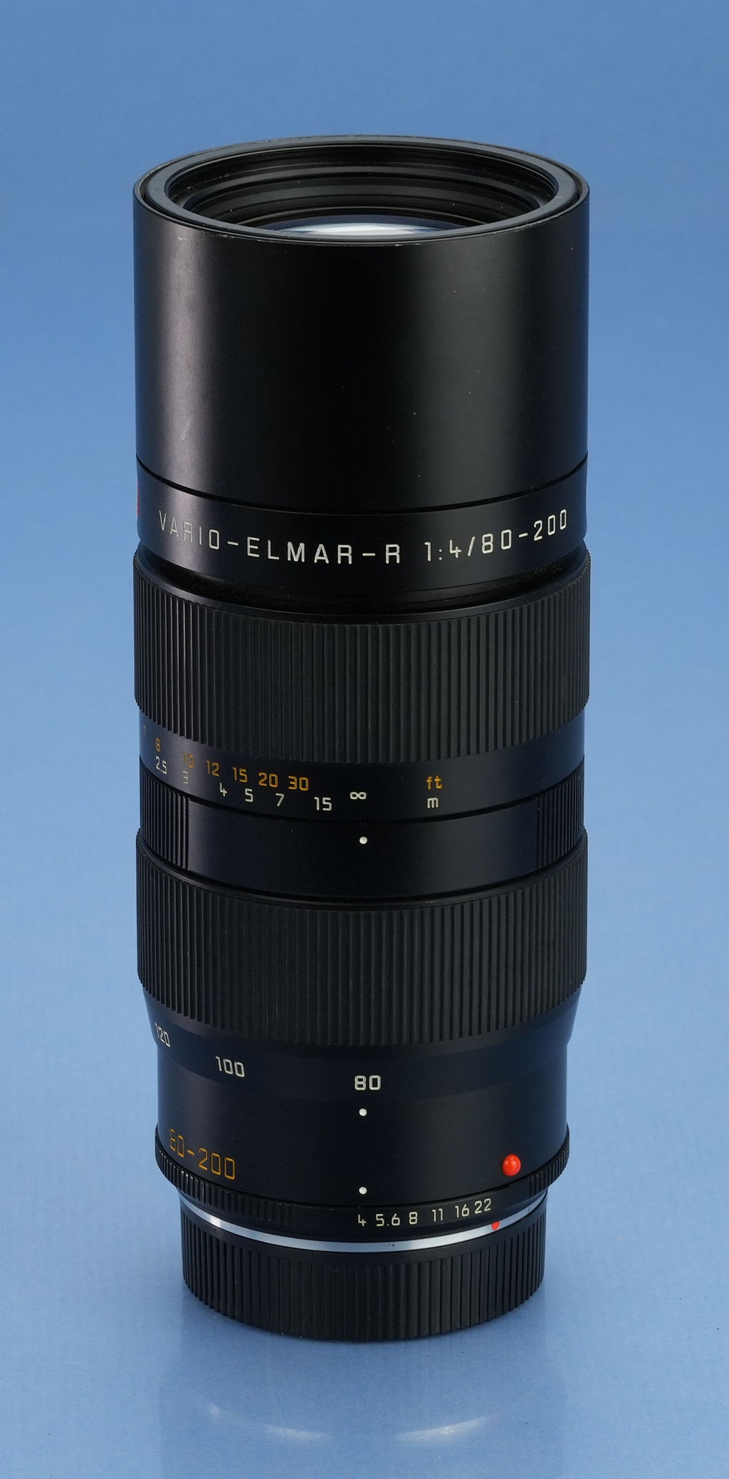 LEICA LEITZ 11281 80-200MM F4 VARIO-ELMAR-R F4 R ROM LATE # LENS +CAPS +CASE