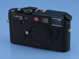 LEICA LEITZ M6 TTL 0.72 10433 RANGEFINDER BLACK CHROME CAMERA BODY NICE!