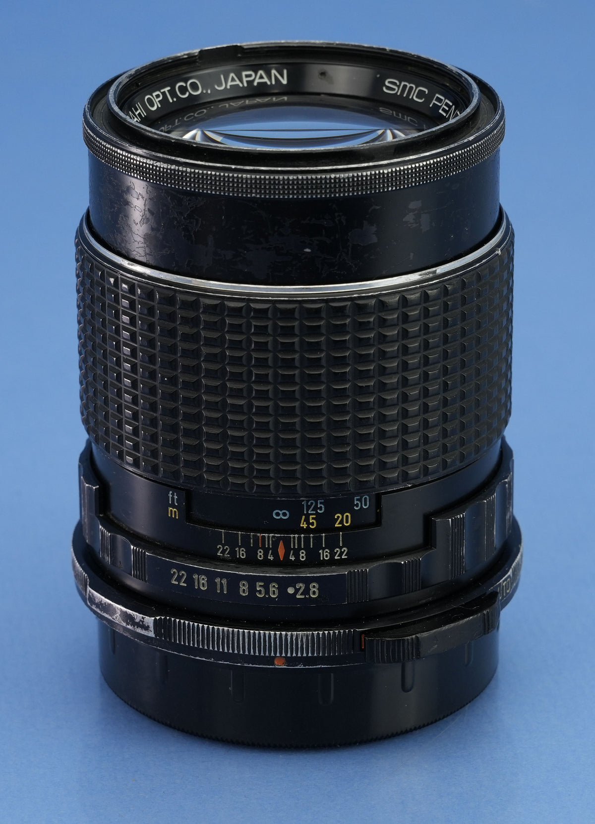 PENTAX SMC 6X7 165MM F2.8 MEDIUM FORMAT SLR LENS +CAPS NO YELLOW GLASS