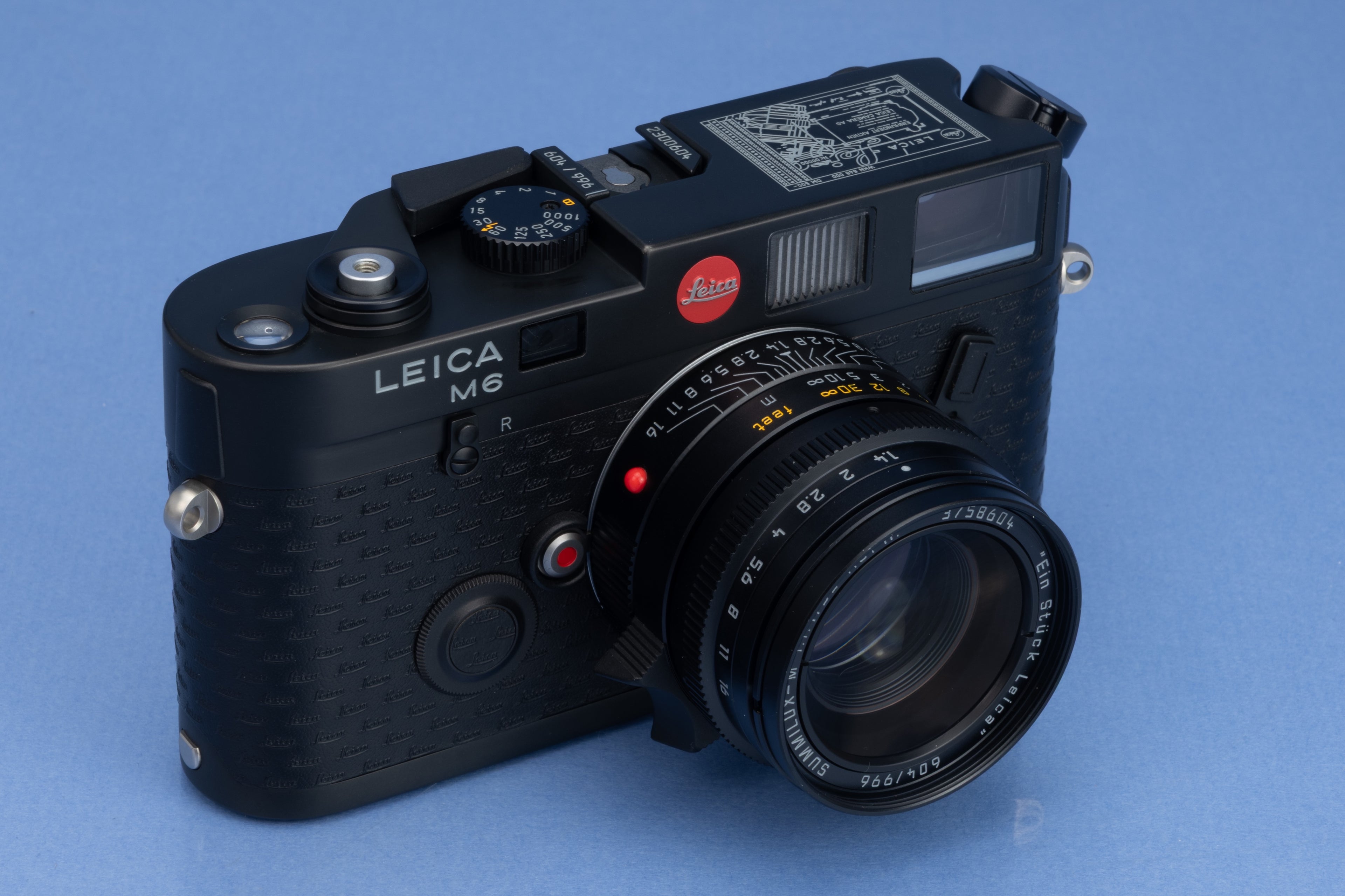 LEICA LEITZ M6 EIN STUCK 10496 CAMERA SET +35MM F1.4 SUMMILUX ASPH +BOX SET MINT