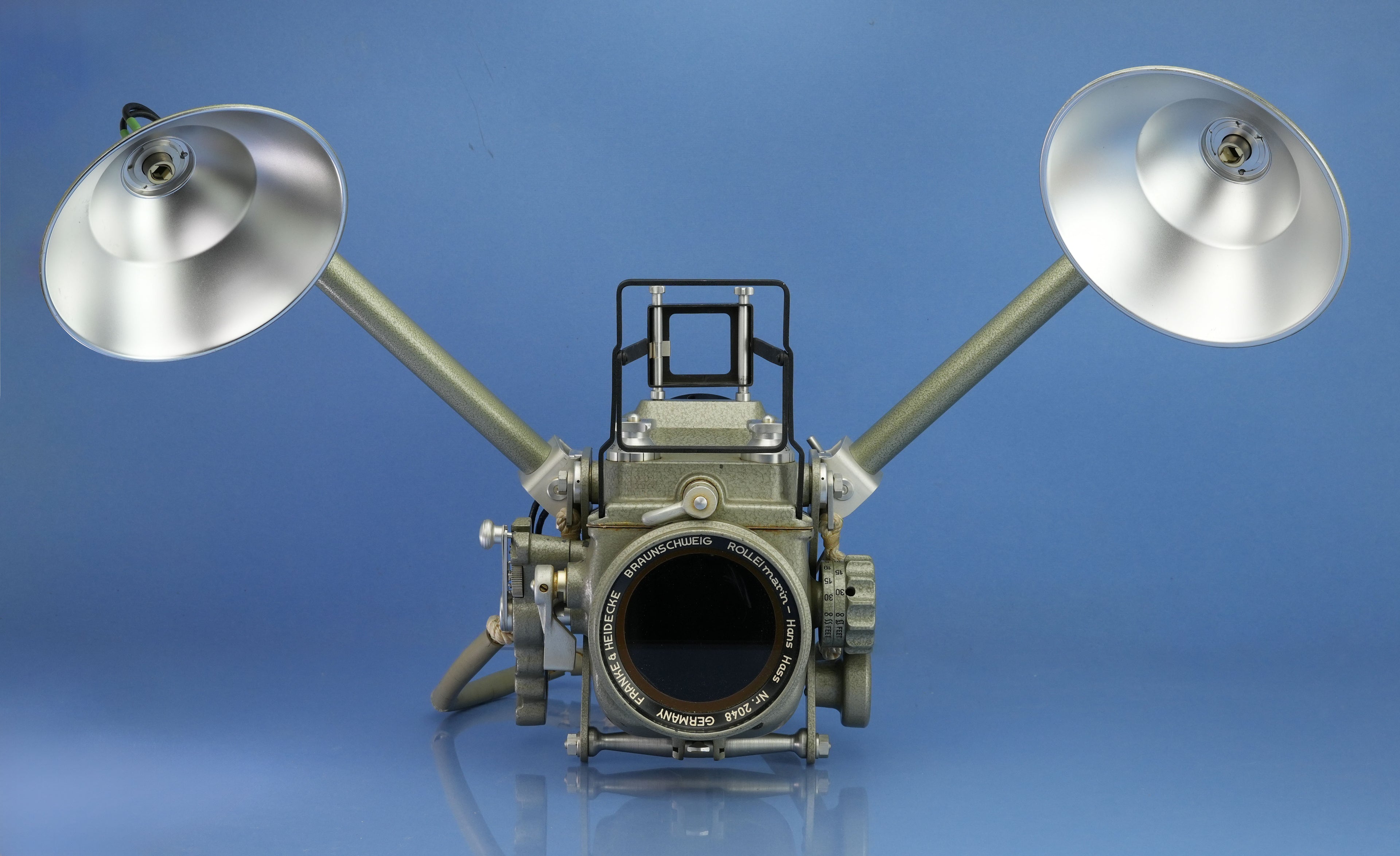 ROLLEIFLEX ROLLEIMARIN VER 4 3.5F PLANAR XENOTAR UNDERWATER HOUSING +FLASH +SEAL