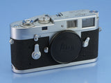 LEICA LEITZ M2 SS KOOHE 10308 CHROME CAMERA +SEFL TIMER +MATCHING # PAPERS +BOX