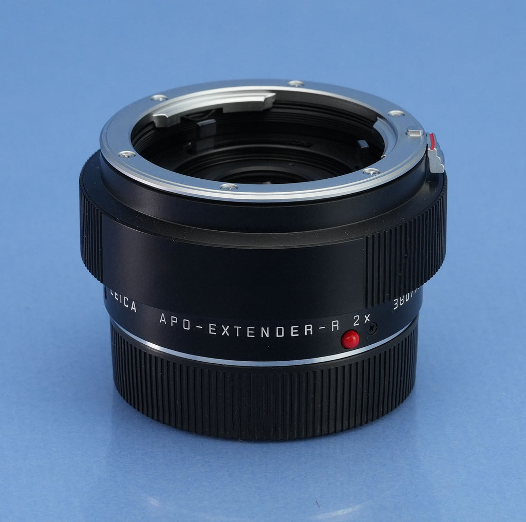 LEICA LEITZ 11269 APO-EXTENDER-R ROM 2X LENS TELECONVERTER ADAPTER +CAPS MINT!