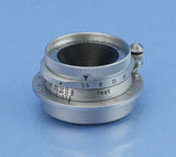 LEICA LEITZ 28MM SUMMARON F5.6 CHROME SNOOX SM LTM LENS +SLOOZ FINDER +CAPS NICE