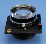 CARL ZEISS 135MM F3.5 PLANAR VERSION 2 67mm 4X5 LENS +COMPUR SHUTTER +CAPS MINT