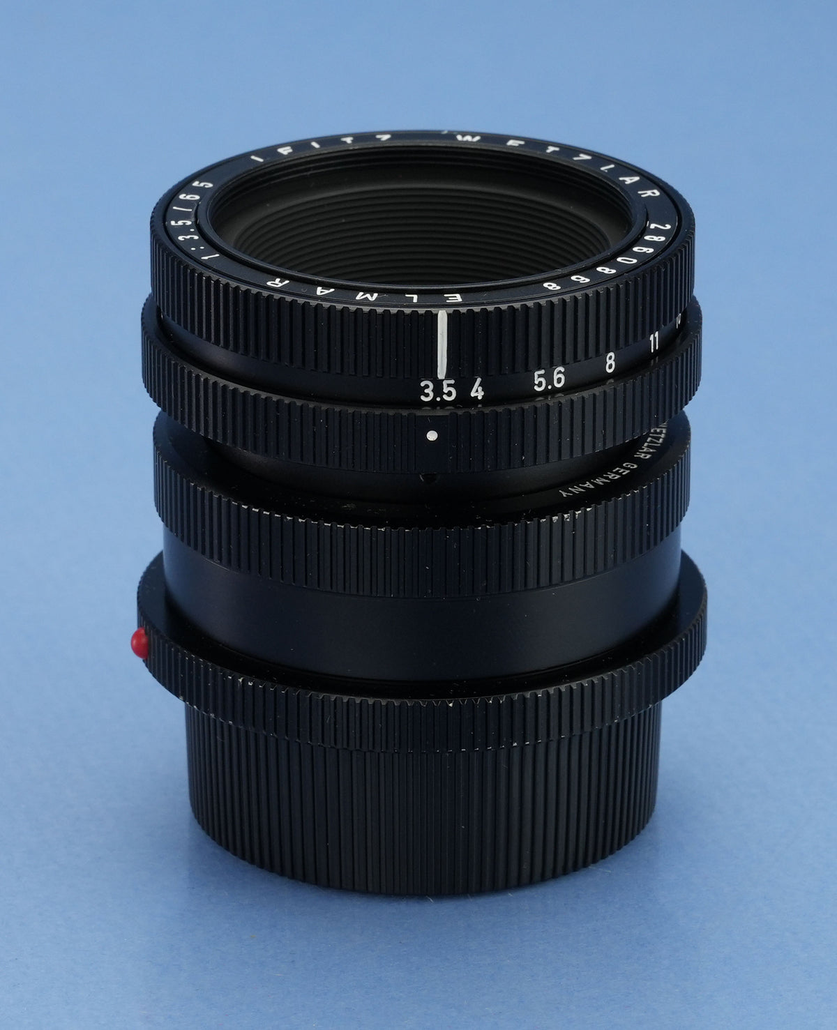 LEICA LEITZ 65MM F3.5 VISOFLEX LENS 11162 BLACK +16464 OTZFO +BOX +CAPS +PAPERS