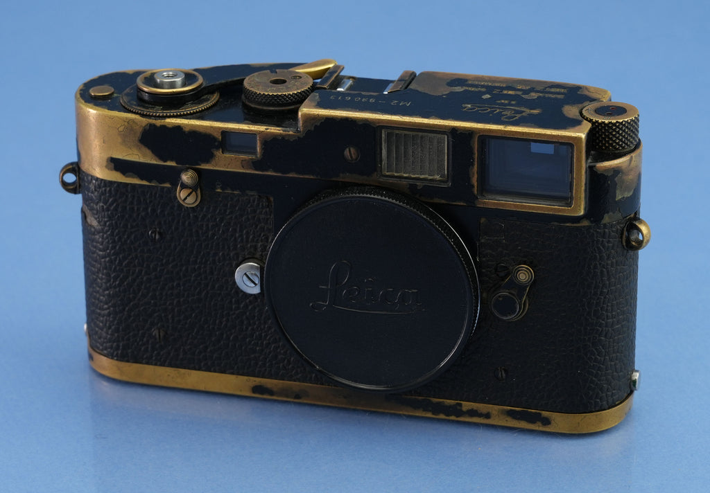 LEICA LEITZ M2 KOOHE 1300 FRÜHE AUSFÜHRUNG #990613 SCHWARZ LACKIERTER HEBEL ZUM RÜCKSPULEN KAMERAGEHÄUSE