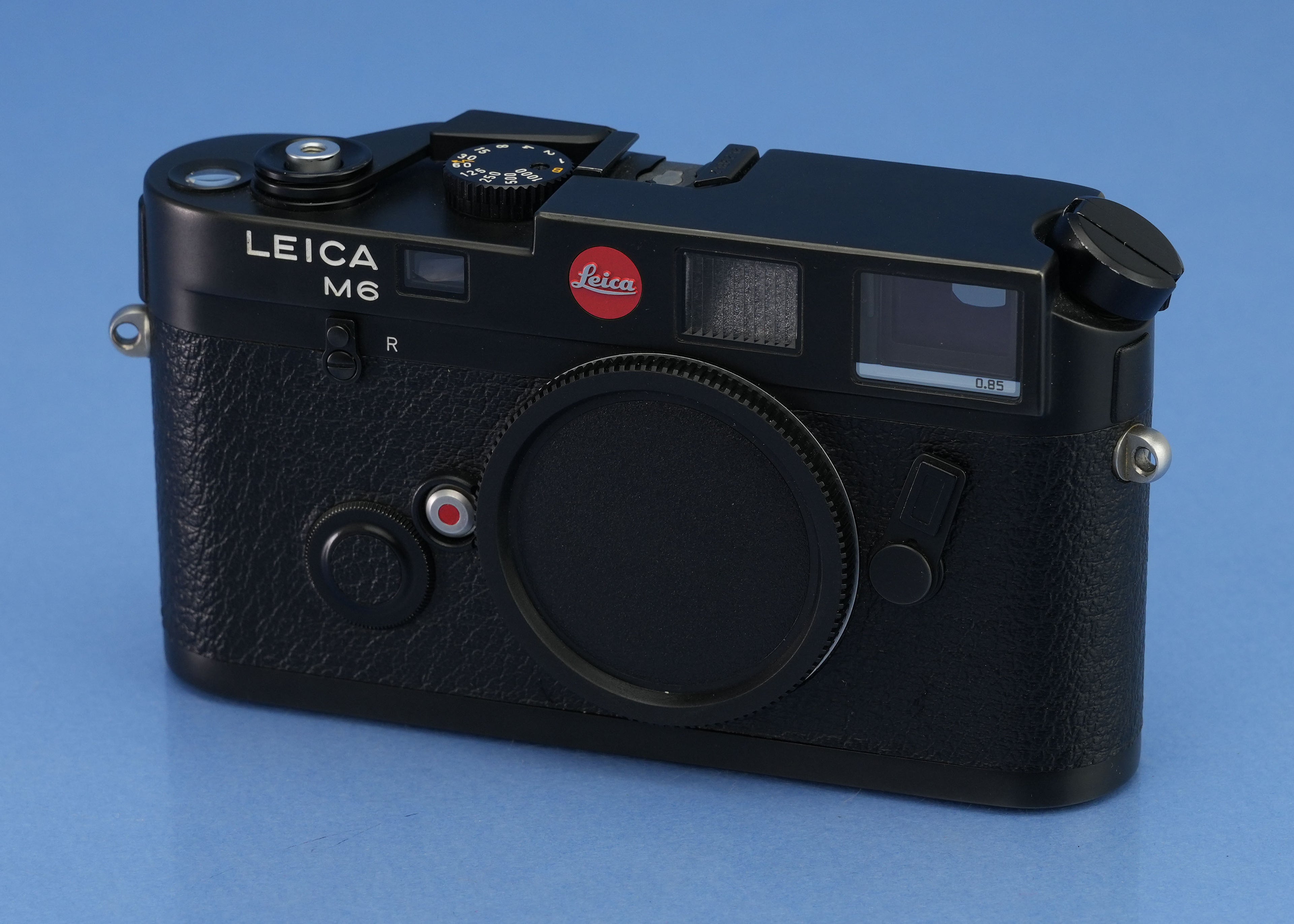 LEICA M6 CLASSIC BLACK CHROME 10414 RANGEFINDER CAMERA BODY RARE 0.85x LATE #
