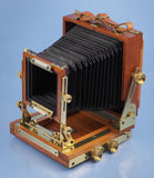 ZONE VI STUDIOS USA 4X5 MAHOGANY +BRASS WOODEN FIELD CAMERA NEW OLD STOCK. WOW!