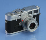 LEICA M6J 10440 40 YEAR JAHRE CAMERA +50MM ELMAR F2.8 +BOX SET # 1969-06 MINT!