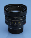 LEICA LEITZ 50MM NOCTILUX-M F1 11822 4th LAST VERSION E60 LENS +UVa +CAPS MINT!