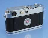 LEICA LEITZ M3 DS IGEMO 10150 BETRIEBSK #1081 INTERNAL CHROME CAMERA BODY RARE!